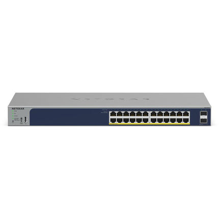 Netgear GS724TPv3 Switch de Red Gestionado 24 Puertos PoE+ 190W 52Gbps Rack