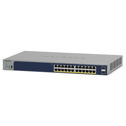 Netgear GS724TPv3 Switch de Red Gestionado 24 Puertos PoE+ 190W 52Gbps Rack