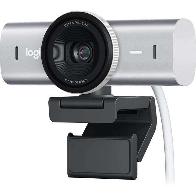 Logitech MX Brio Webcam 4K UHD 30 fps Ángulo 90° con Montura USB-C
