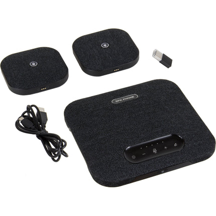 MuxLab Kit de altavoz USB inalámbrico con 4 micrófonos y cancelación de eco