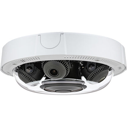 Axis Communications P3737-PLE Cámara Domo Panorámica Exterior 20MP 4 Sensores 3.2-8.1mm IR 49ft