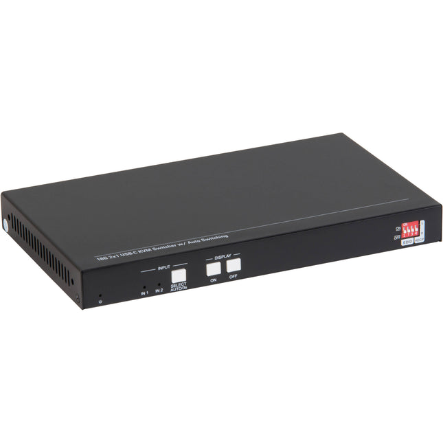 MuxLab 2x1 USB-C Switcher para Presentaciones 4K60 2 Entradas USB-C