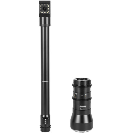 AstrHori 18mm f8 Lente Macro Sonda para Montura L con Iluminación LED y USB-C