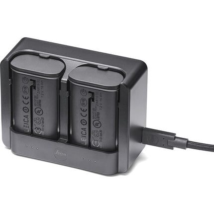 Leica BC-SCL6 Cargador Dual USB-C para Baterías BP-SCL6 Compacto