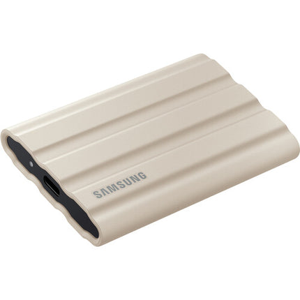 Samsung 1TB T7 Shield SSD portátil USB 3.2 Gen 2 1050 MB/s beige