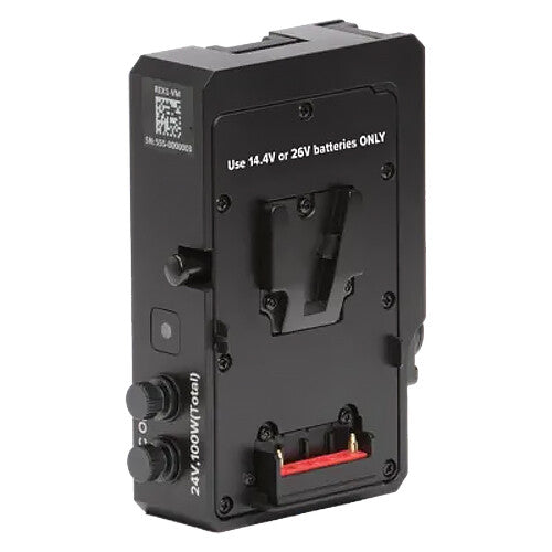 Astera RuntimeExtender Placa de Batería V-Mount para Viaje con Estuche y Accesorios