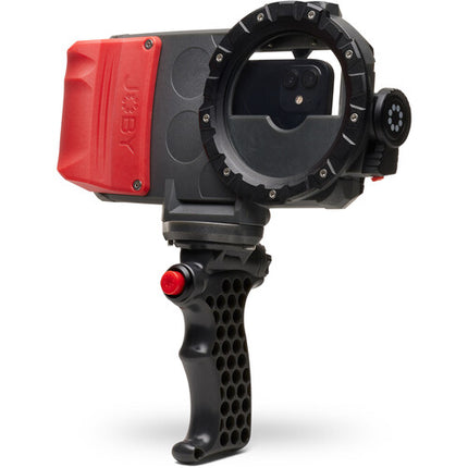 JOBY SeaPal funda impermeable para smartphone con grip ergonómico y Bluetooth