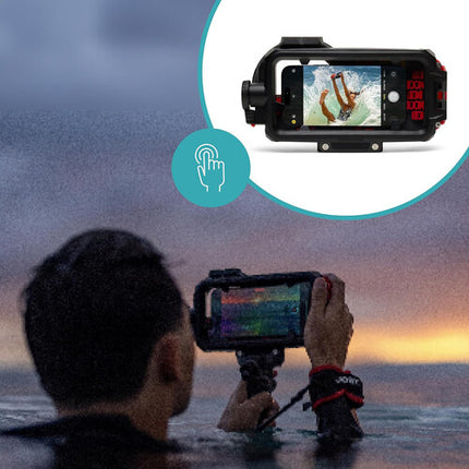 JOBY SeaPal Bluetooth Shutter Grip Control de obturador diseño ergonómico con tornillos