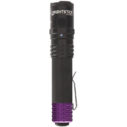 Nightstick UVR-588XL Linterna Recargable UV Luz Blanca 385 Lúmenes 40 Horas IPX7