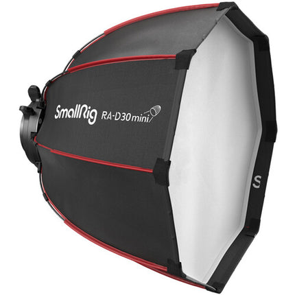 SmallRig RA-D30 Mini Softbox Parabólica 11.8" para LED Bi-Color Compacto y Ligero