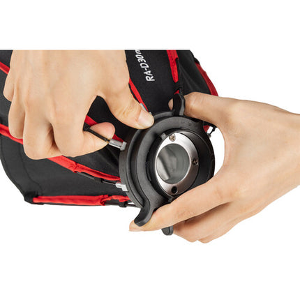 SmallRig RA-D30 Mini Softbox Parabólica 11.8" para LED Bi-Color Compacto y Ligero