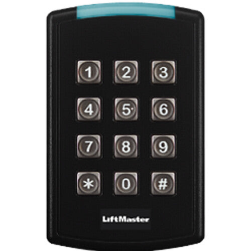 LiftMaster SRDRKP Lector de Tarjetas Inteligente con Teclado IP55 y Bluetooth
