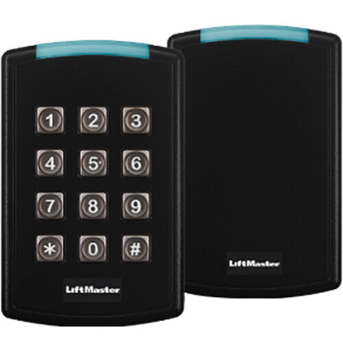 LiftMaster SRDRKP Lector de Tarjetas Inteligente con Teclado IP55 y Bluetooth