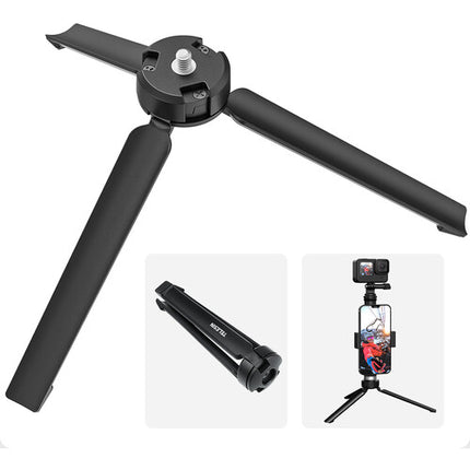 TELESIN Tripode de Mesa Plegable de Aluminio 3 Pulgadas 2.2 lb capacidad