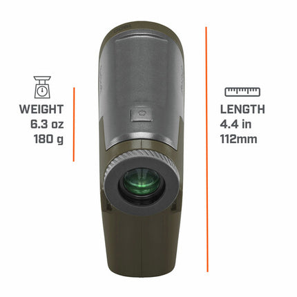 Bushnell 6x25 Bone Collector telémetro láser 1800 yd precisión 1 yd Bluetooth