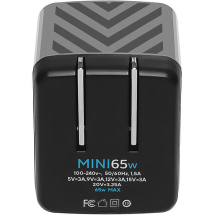 Kondor Blue Cargador de Pared USB-C 65W PD Tecnología GaN II