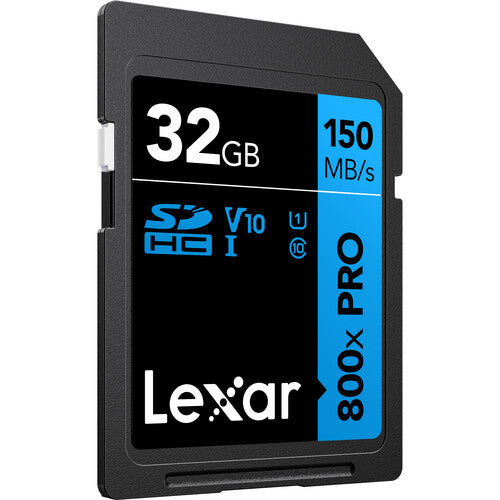 Lexar 32GB Tarjeta de Memoria SDHC UHS-I 150MB/s 2-Pack Azul