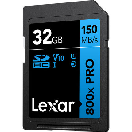 Lexar 32GB Tarjeta de Memoria SDHC UHS-I 150MB/s 2-Pack Azul