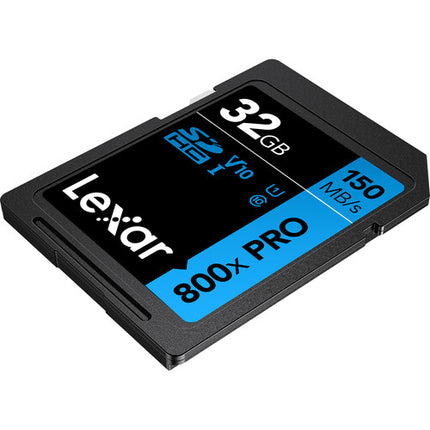 Lexar 32GB Tarjeta de Memoria SDHC UHS-I 150MB/s 2-Pack Azul