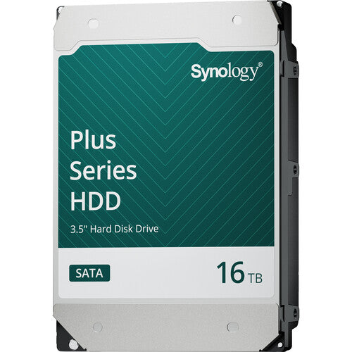 Synology 16TB HAT3310 Plus Serie SATA III Disco Duro NAS 3.5 7200 rpm 512MB RAM
