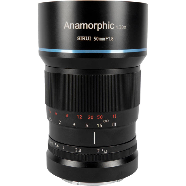 Sirui 50mm f1.8 Lente Anamórfica Super35 1.33x Montura RF