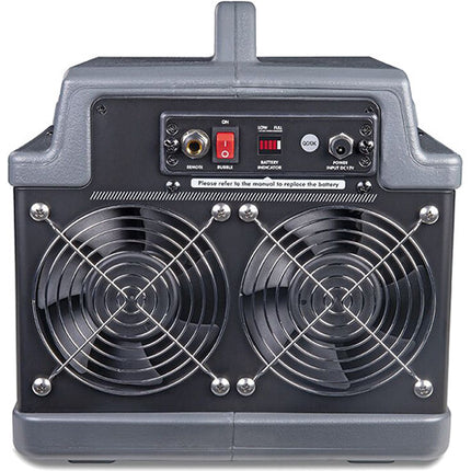 Eliminator Lighting Bubbletron EXL GO Máquina de Burbujas con Batería 3 Horas y Control RF inalámbrico