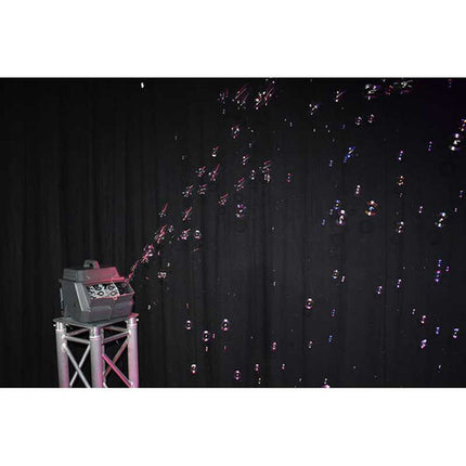 Eliminator Lighting Bubbletron EXL GO Máquina de Burbujas con Batería 3 Horas y Control RF inalámbrico