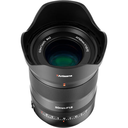 7Artisans 50mm f1.8 AF Objetivo Sony E Full Frame Apertura Rápida