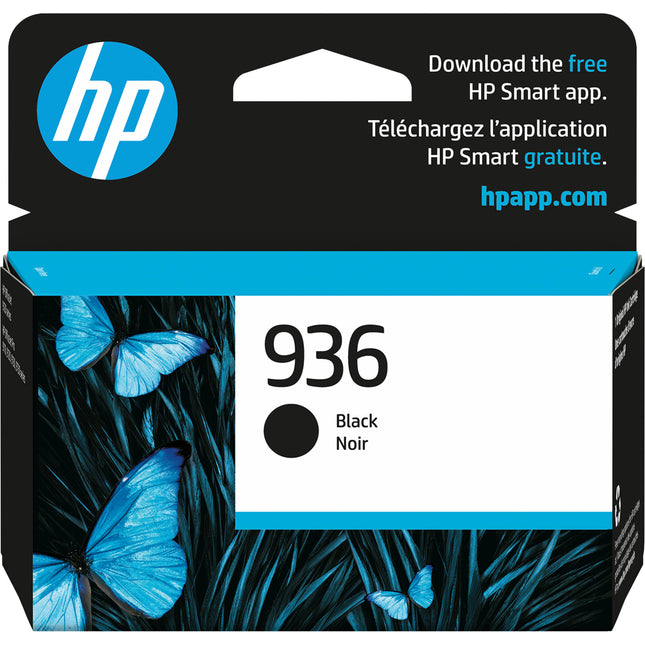 HP 936 Negro Cartucho de Tinta Original para OfficeJet Pro 9110b 9125e