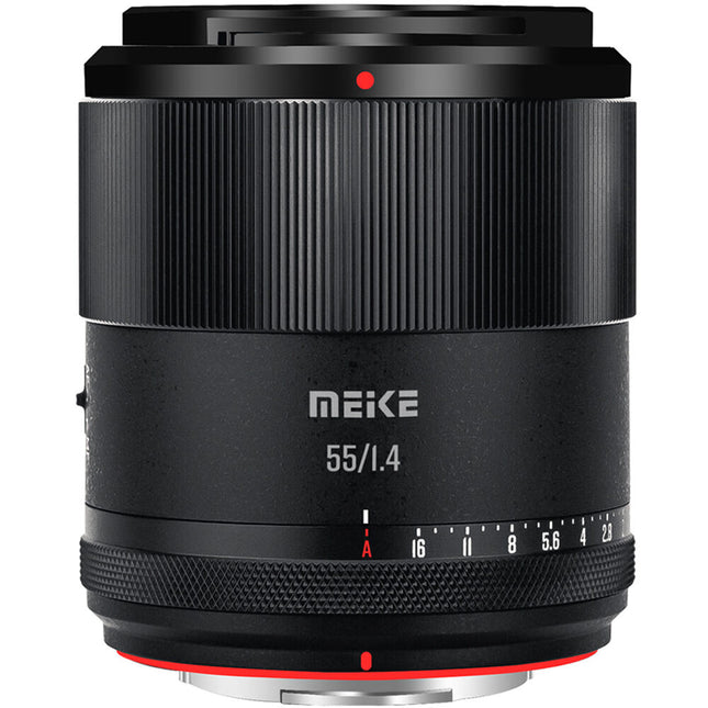 Meike 55mm f1.4 AF Lente para Sony E Apertura rápida f1.4 Micro USB