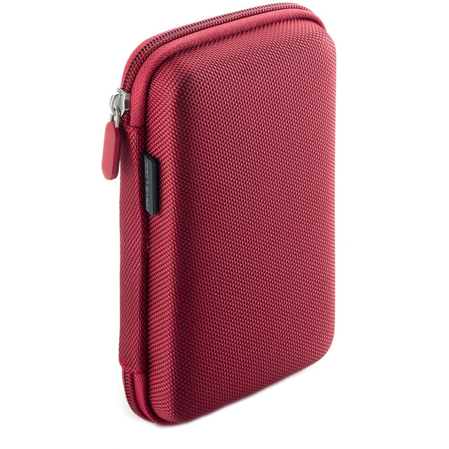 Oyen Digital Drive Logic DL-64 Estuche portátil para disco duro 2.5" rojo resistente con cierre y almacenamiento
