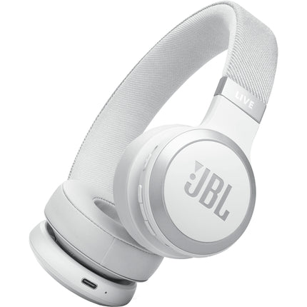 JBL Live 670NC Auriculares Inalámbricos Over Ear Cancelación Ruido 65 Horas Batería Blanco