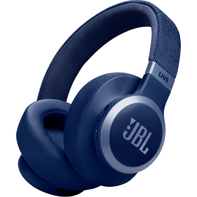 JBL Live 770 NC Auriculares Over Ear con Cancelación de Ruido Azul 65 Horas de Reproducción