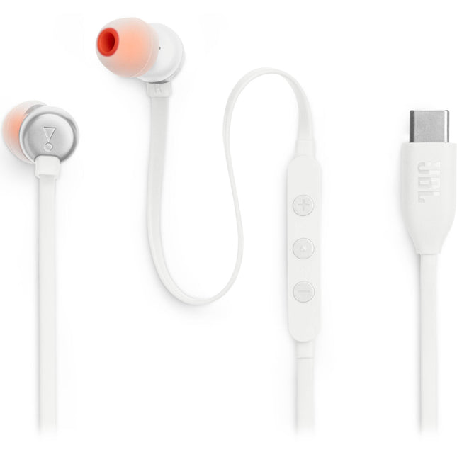 JBL Tune 310C Auriculares USB-C con micrófono Blanco 9mm Drivers