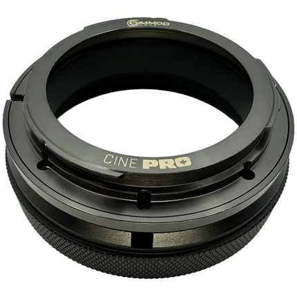 Simmod Mamiya 645 Adaptador para Montura Canon EF con Submontura de Aluminio y Set de Calzas