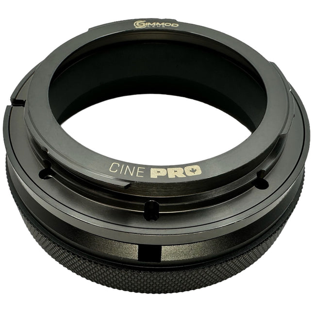 Simmod Mamiya 645 Adaptador para Montura Canon EF con Submontura de Aluminio y Set de Calzas