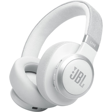 JBL Live 770 NC Auriculares Over-Ear Cancelación de Ruido Blanco 65 Horas Play