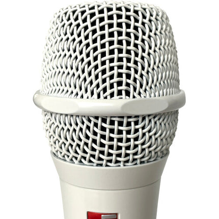 sE Electronics V7 Micrófono Dinámico Supercardioide Blanco con Shockmount y Funda