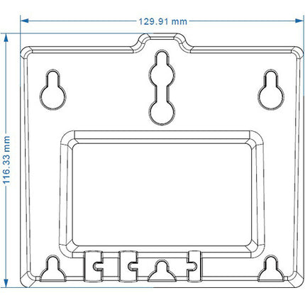 Yealink Soporte de Pared para Teléfonos IP T31G T31P Montaje Vertical