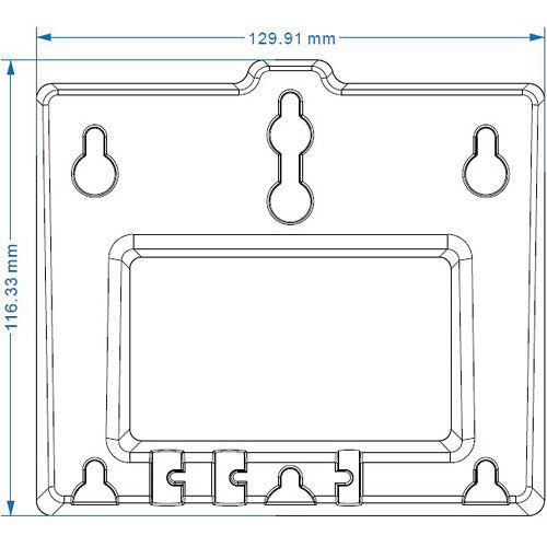 Yealink Soporte de Pared para Teléfonos IP T31G T31P Montaje Vertical