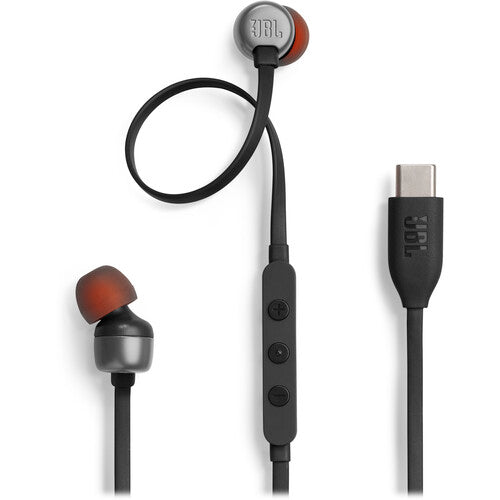 JBL Tune 310C Auriculares USB-C con Micrófono Sonido JBL Pure Bass y 3 Tamaños de Eartips