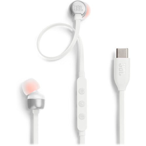 JBL Tune 310C Auriculares USB-C con micrófono Blanco 9mm Drivers