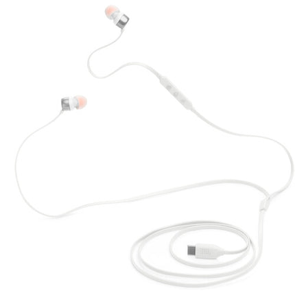 JBL Tune 310C Auriculares USB-C con micrófono Blanco 9mm Drivers