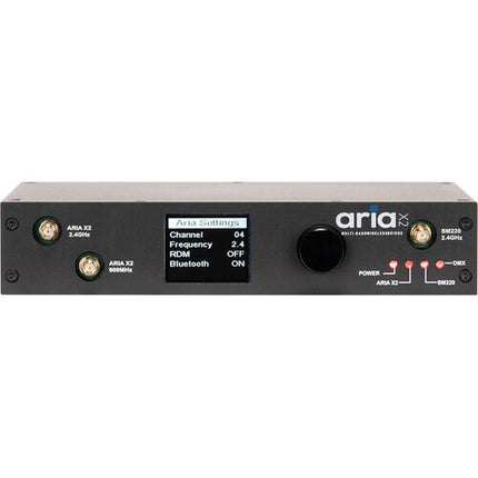 American DJ Aria X2 Bridge Sistema Inalámbrico para Control de Iluminación DMX 900 MHz 2.4 GHz WiFi