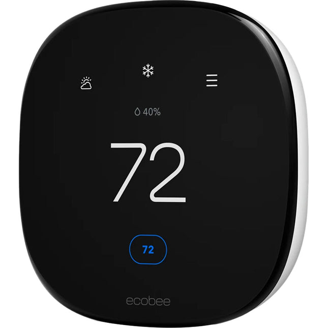 Ecobee Smart Thermostat Enhanced Termostato Inteligente con Pantalla LCD 4 Pulgadas Wi-Fi Dual Band