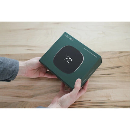 Ecobee Smart Thermostat Enhanced Termostato Inteligente con Pantalla LCD 4 Pulgadas Wi-Fi Dual Band
