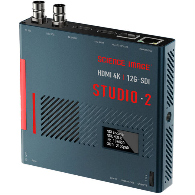 SCIENCE IMAGE Studio 2 Codificador Decodificador 4K 2160p60 12G-SDI HDMI 2.0