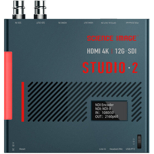 SCIENCE IMAGE Studio 2 Codificador Decodificador 4K 2160p60 12G-SDI HDMI 2.0