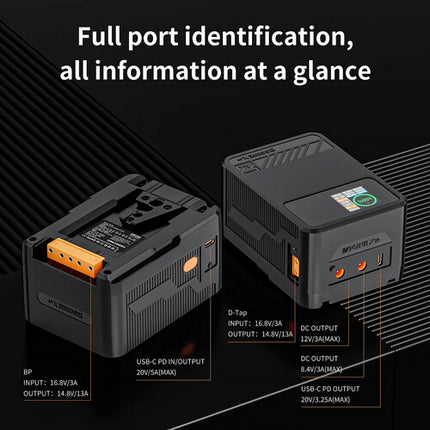ZGCINE ZG-X99 Batería V-Mount 99Wh 7000mAh con Carga Rápida USB-C PD