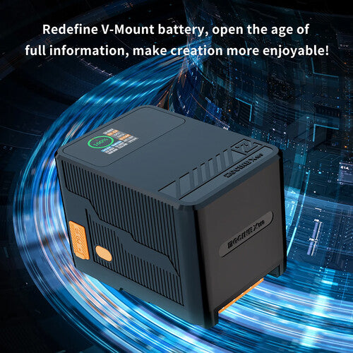ZGCINE ZG-X160 Batería V-Mount 156Wh 10500mAh Pantalla Color